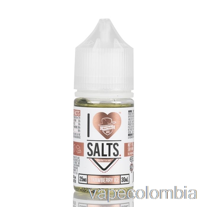 Vape Desechable Hielo De Fresa - I Love Salts - 30ml 25mg